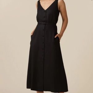 Small Vetta capsule Timeless Skirt in Textured Black